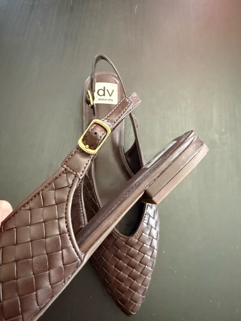 NEW! Dolce Vita Woven Slingback Flats – Size 9.5 - Picture 2 of 3